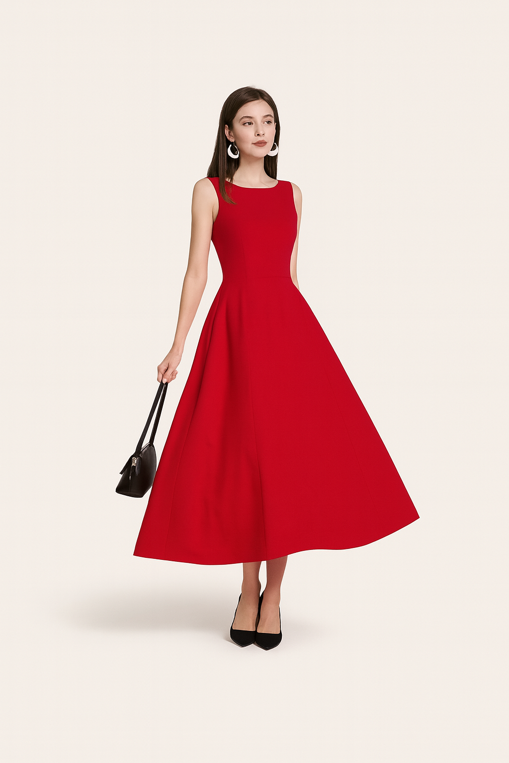 Suninheart | Women’s Chic Sleeveless Party Dress | Maxi