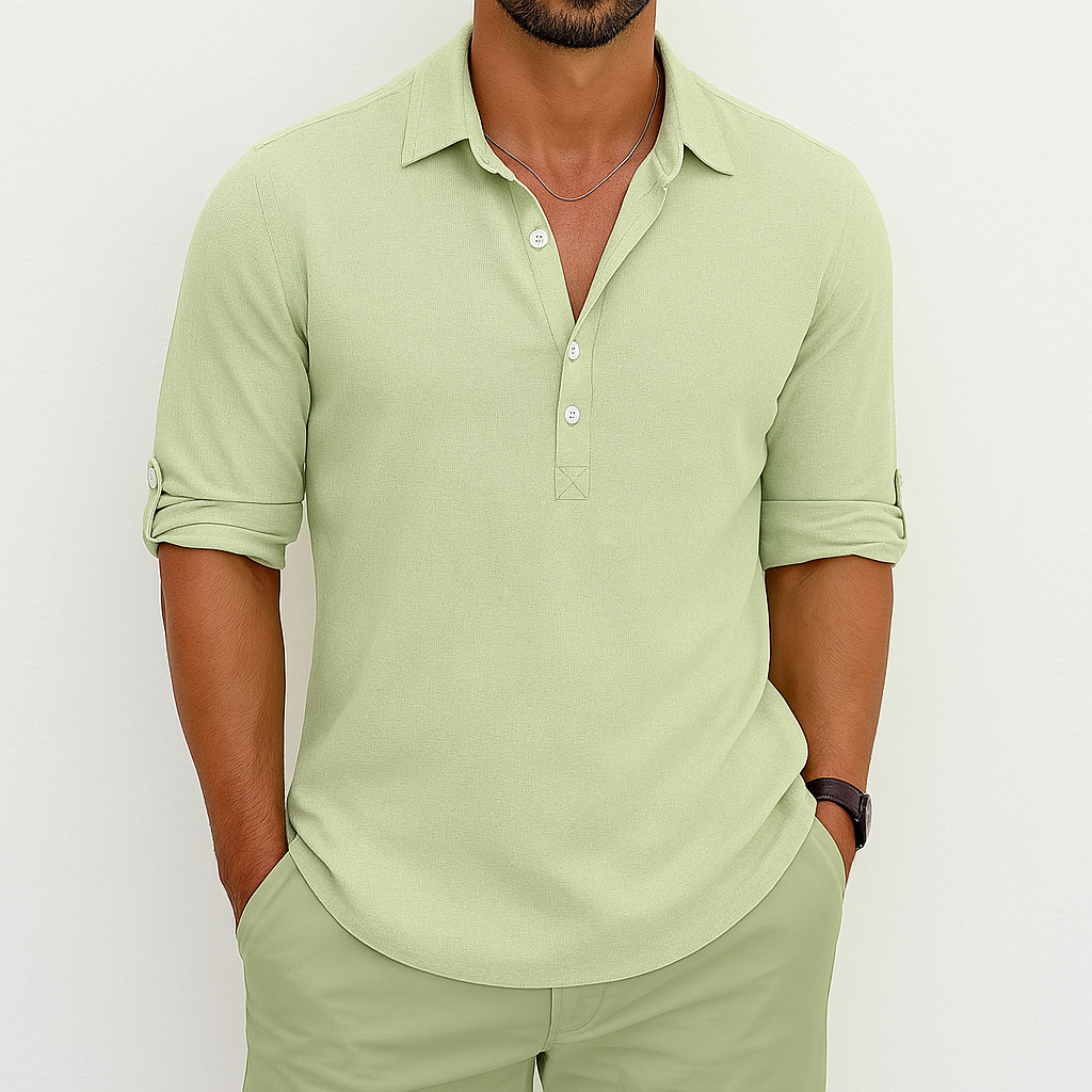 MARMIRI | LinenEase Polo Shirt