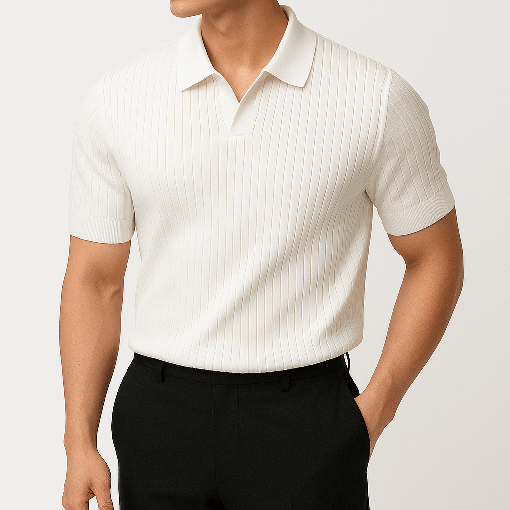 MARMIRI | Classic Knit Polo Shirt