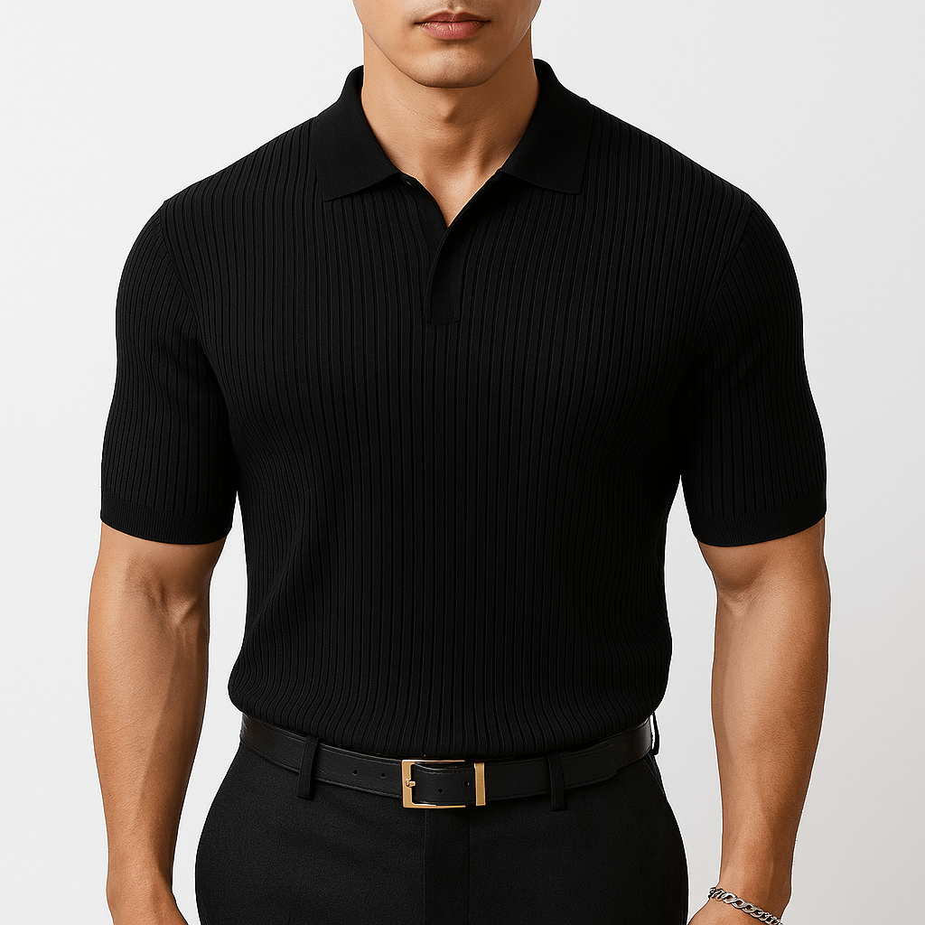 MARMIRI | Classic Knit Polo Shirt