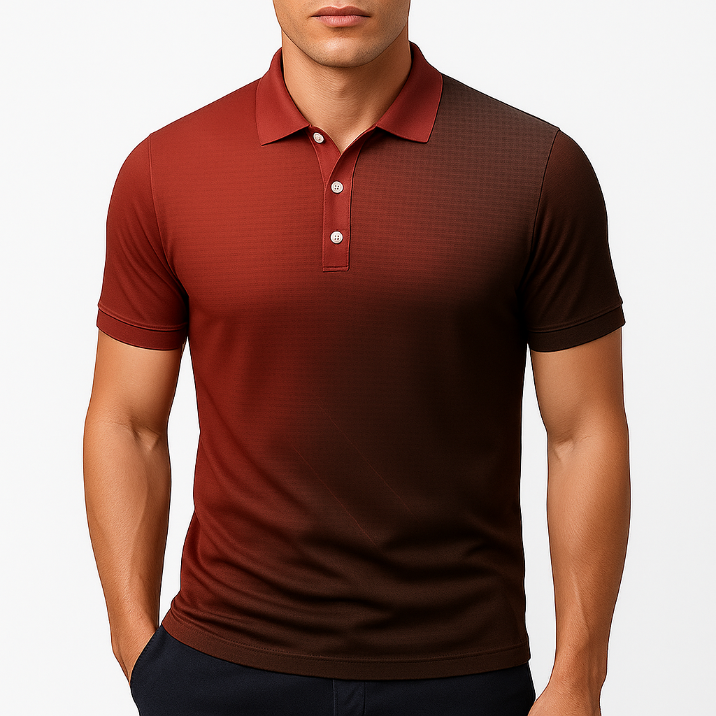 MARMIRI | Contrast Collar Polo Shirt