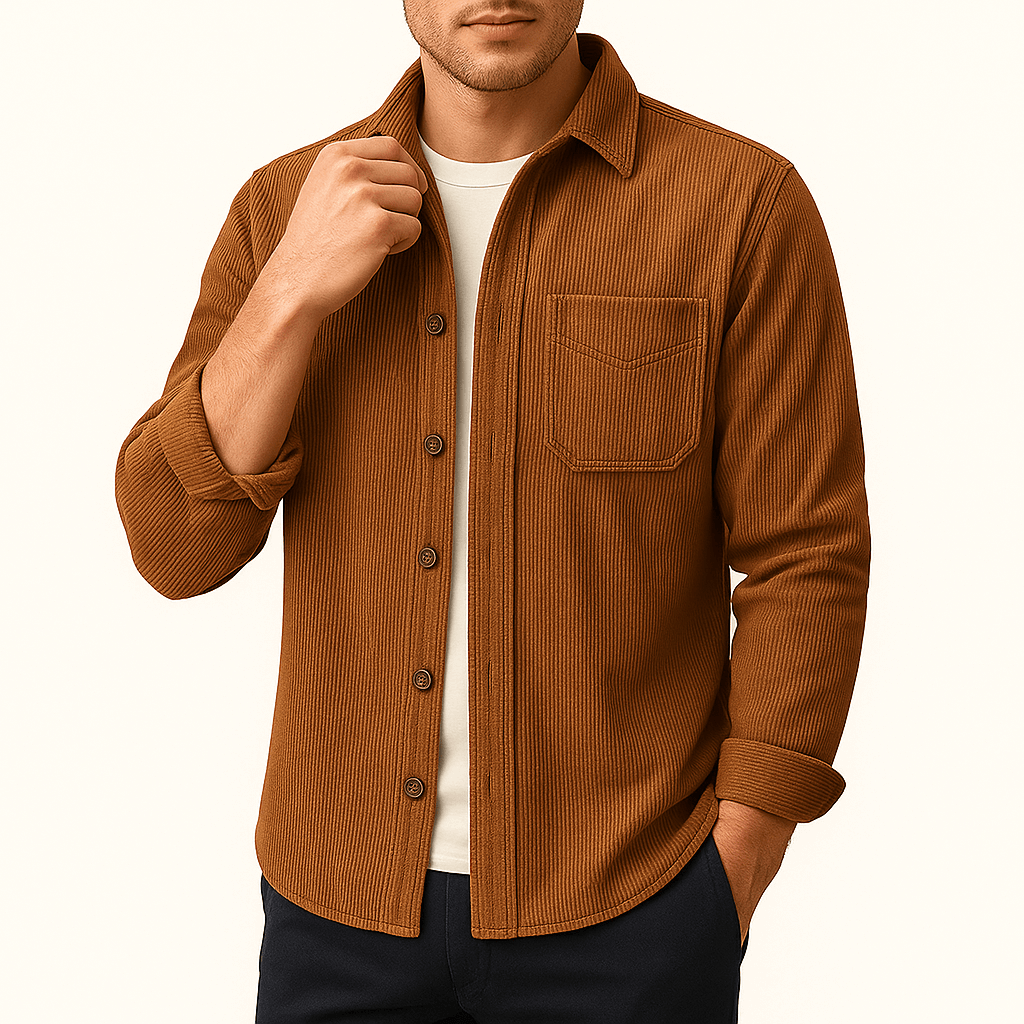 MARMIRI | Corduroy Button Shirt