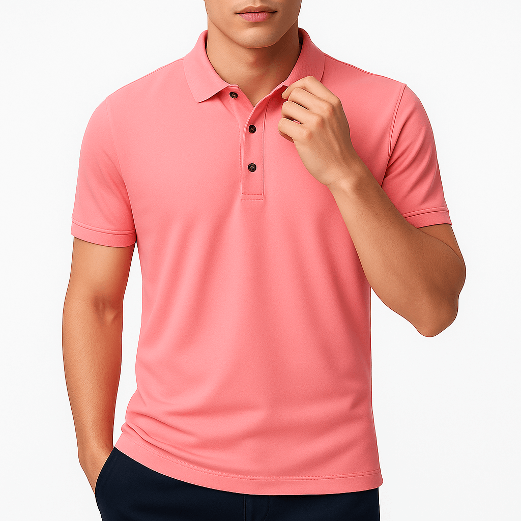 MARMIRI | Cotton Short Sleeve Polo Shirt