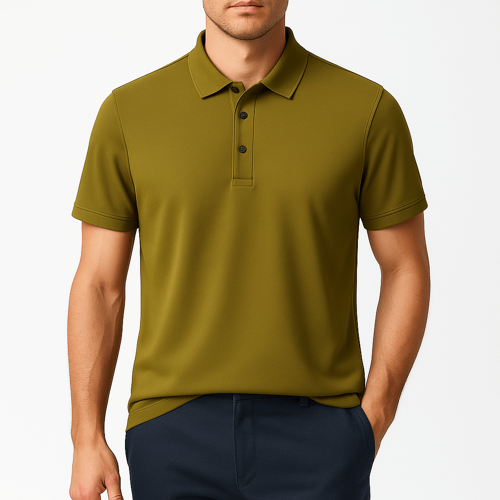 MARMIRI | Cotton Short Sleeve Polo Shirt