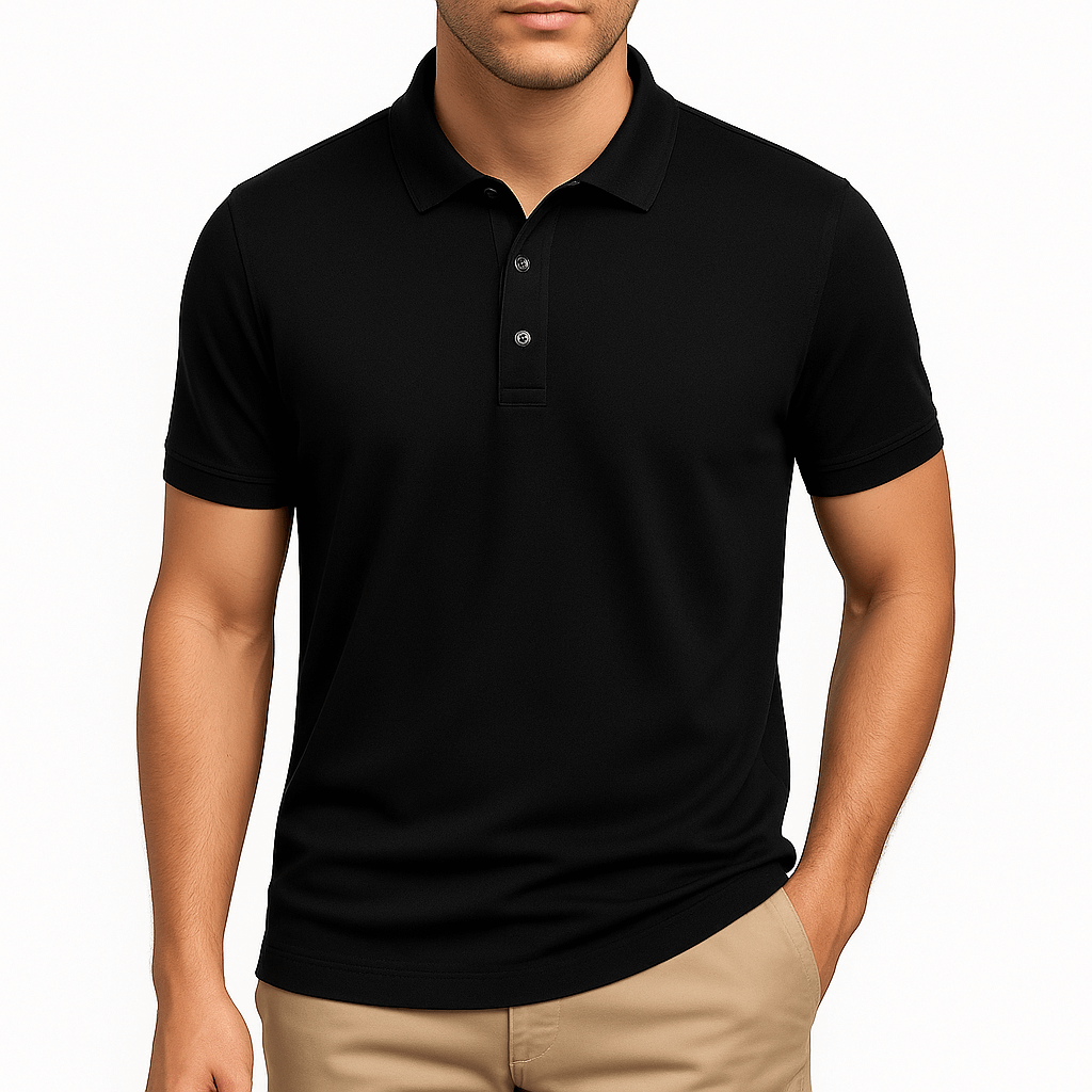 MARMIRI | Cotton Short Sleeve Polo Shirt