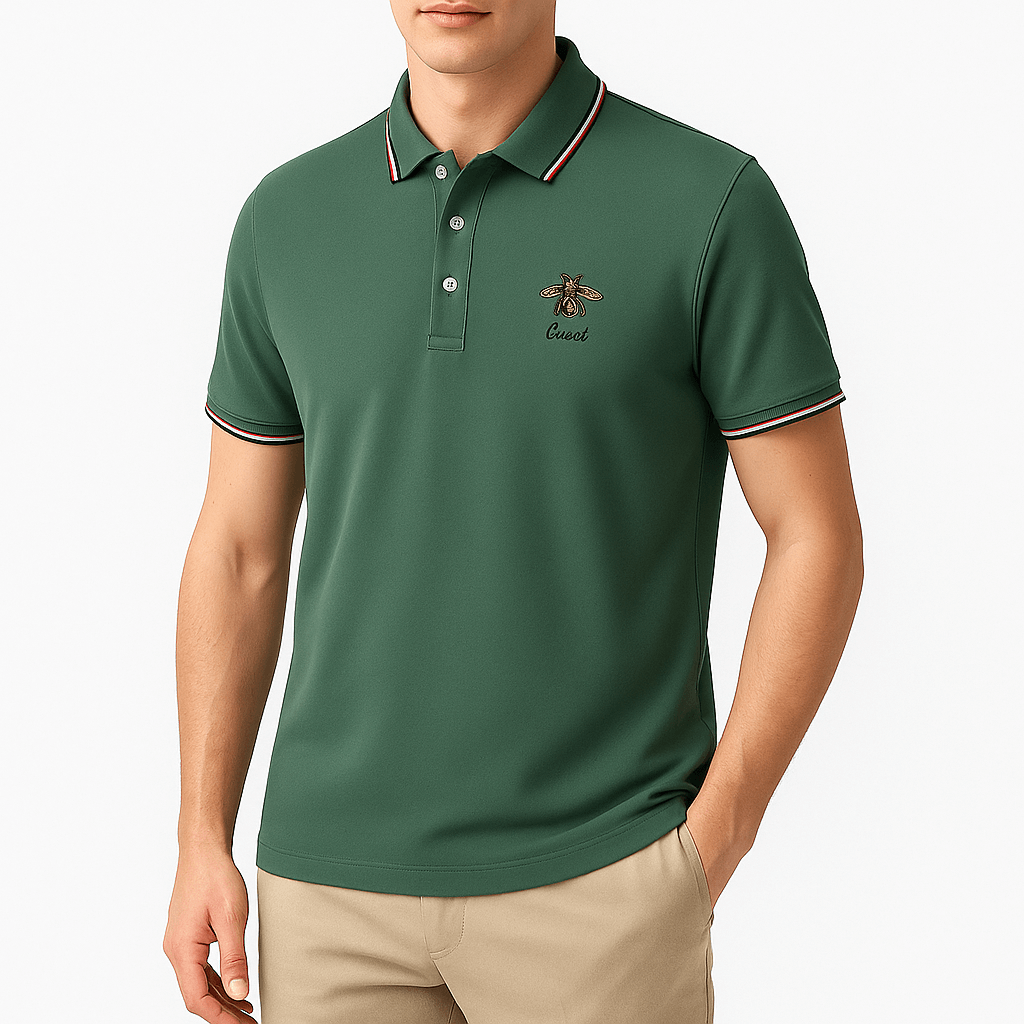 MARMIRI | Embroidered Cotton Polo Shirt