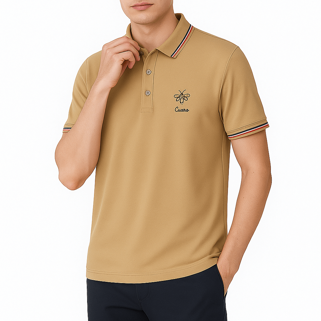 MARMIRI | Embroidered Cotton Polo Shirt