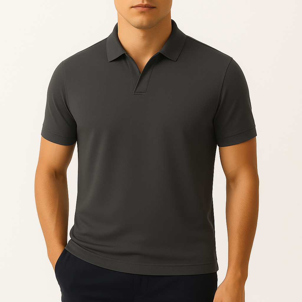 MARMIRI | Leo Knit Cotton Polo Shirt