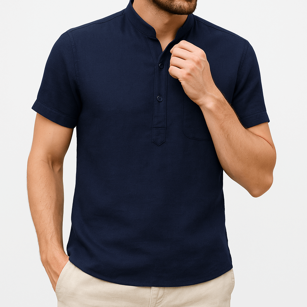 MARMIRI | Linen Short Sleeve Shirt