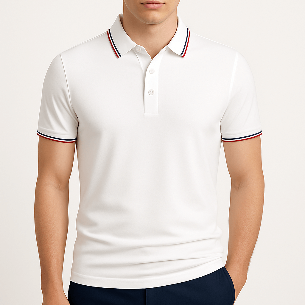 MARMIRI | Mercerized Cotton Polo Shirt