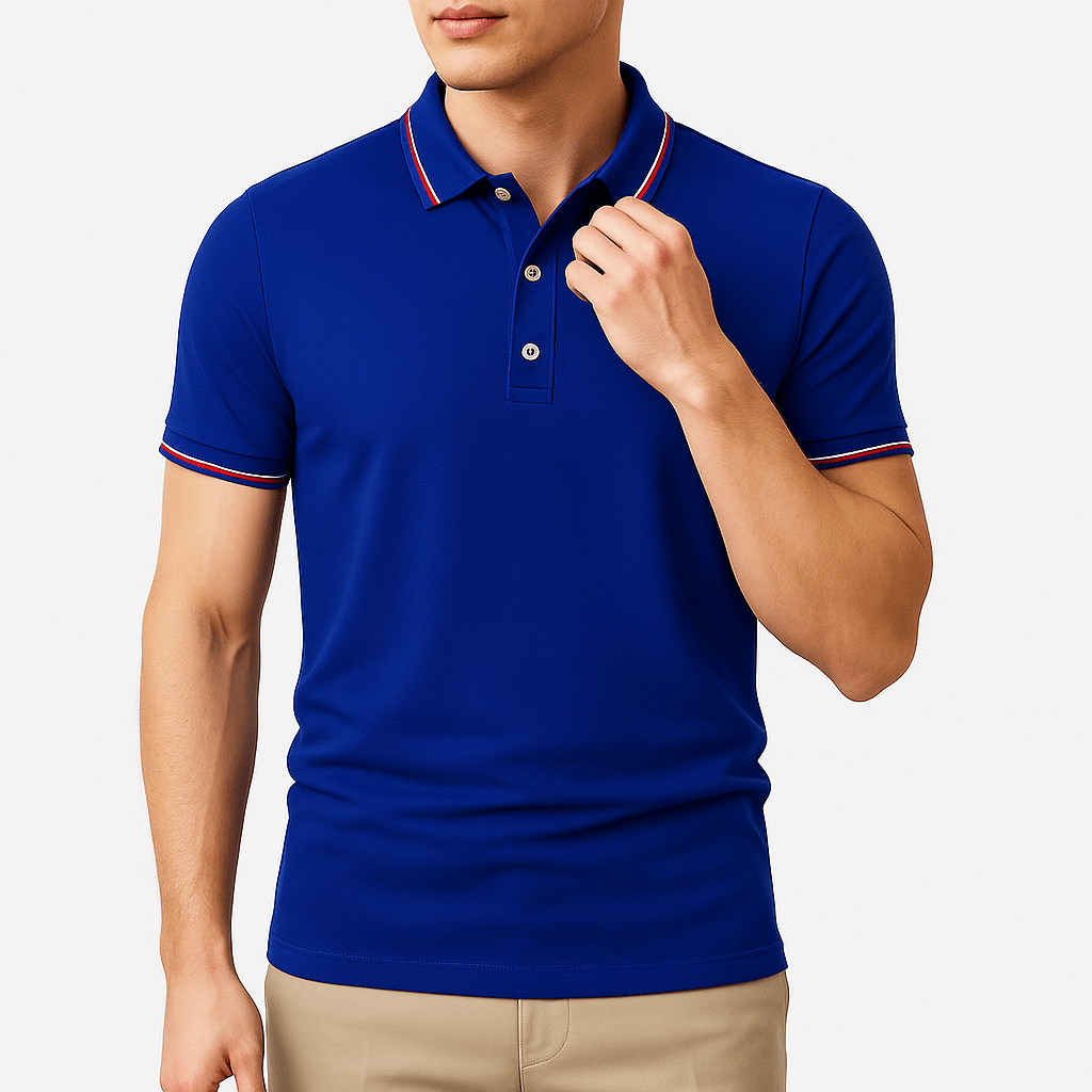 MARMIRI | Mercerized Cotton Polo Shirt