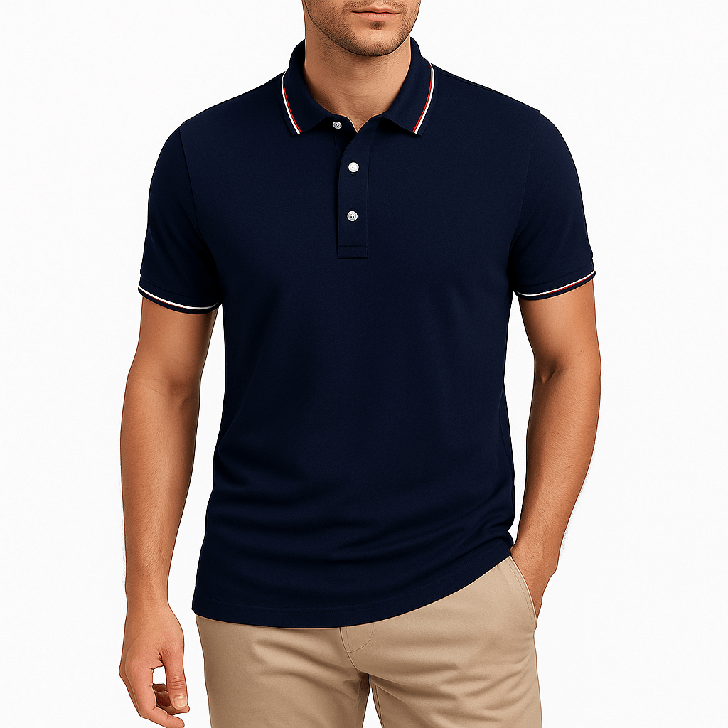 MARMIRI | Mercerized Cotton Polo Shirt