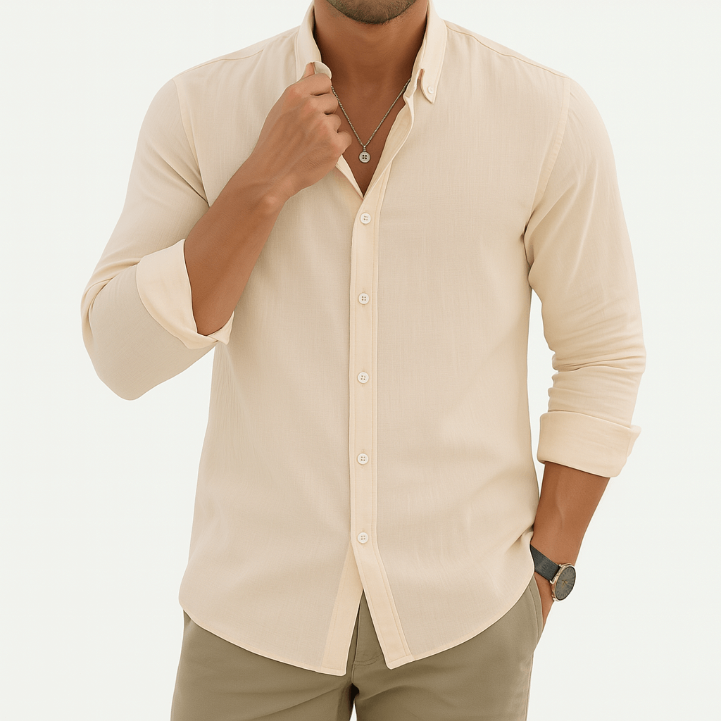 MARMIRI | Pure Linen Relaxed Fit Shirt