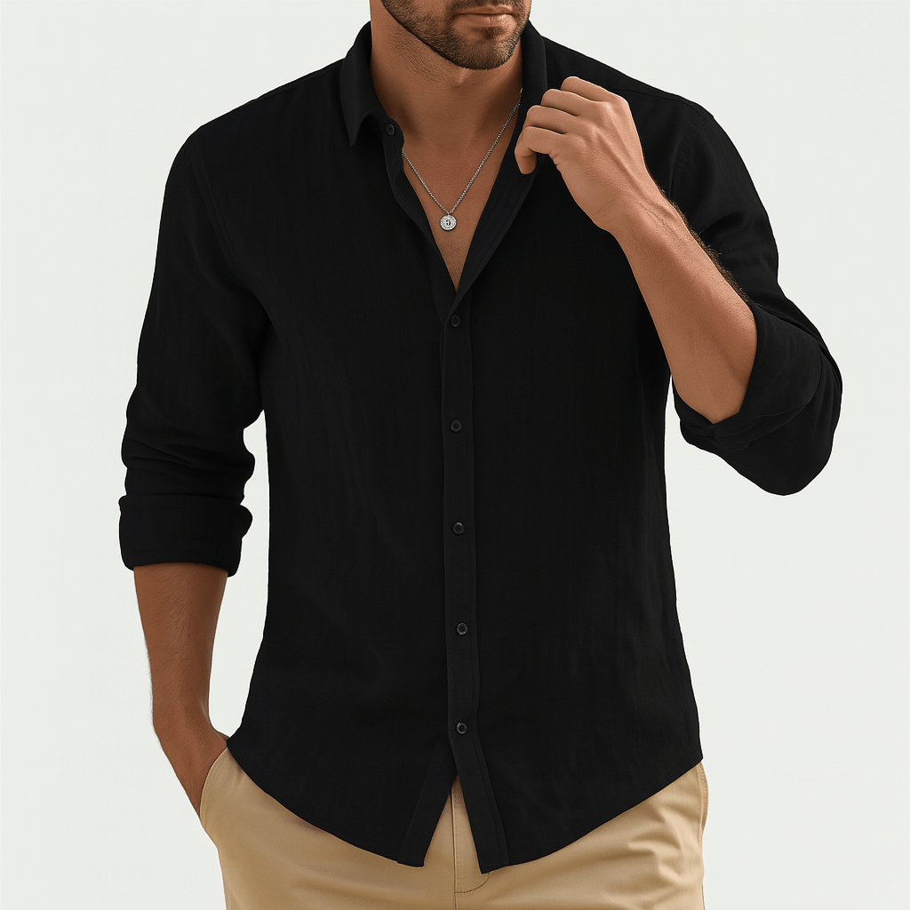 MARMIRI | Pure Linen Relaxed Fit Shirt