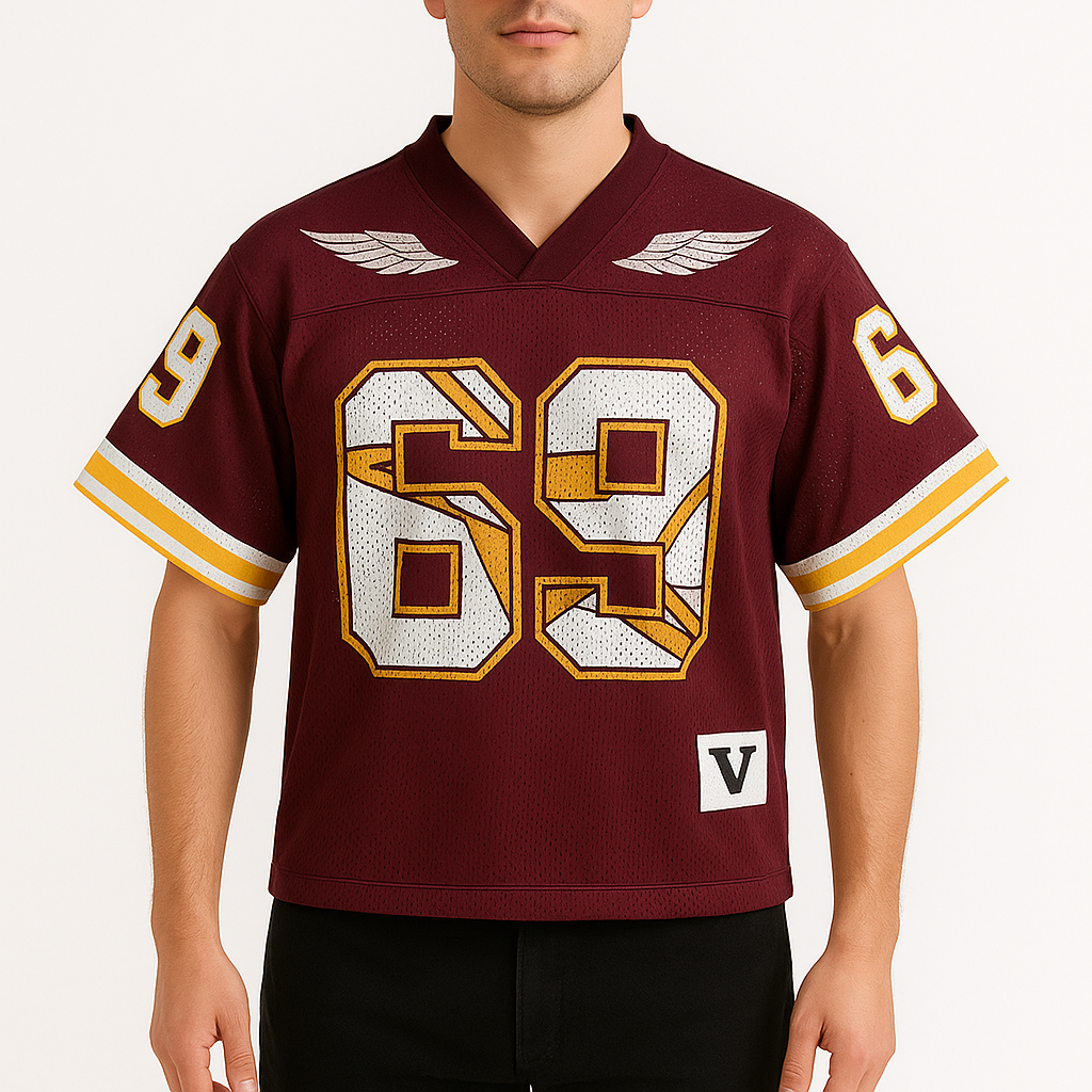 MARMIRI | Retro Mesh Football Jersey