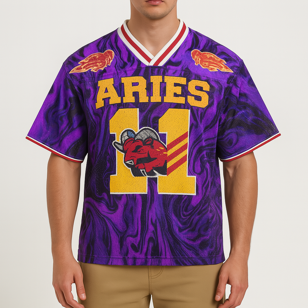 MARMIRI | Retro Mesh Football Jersey
