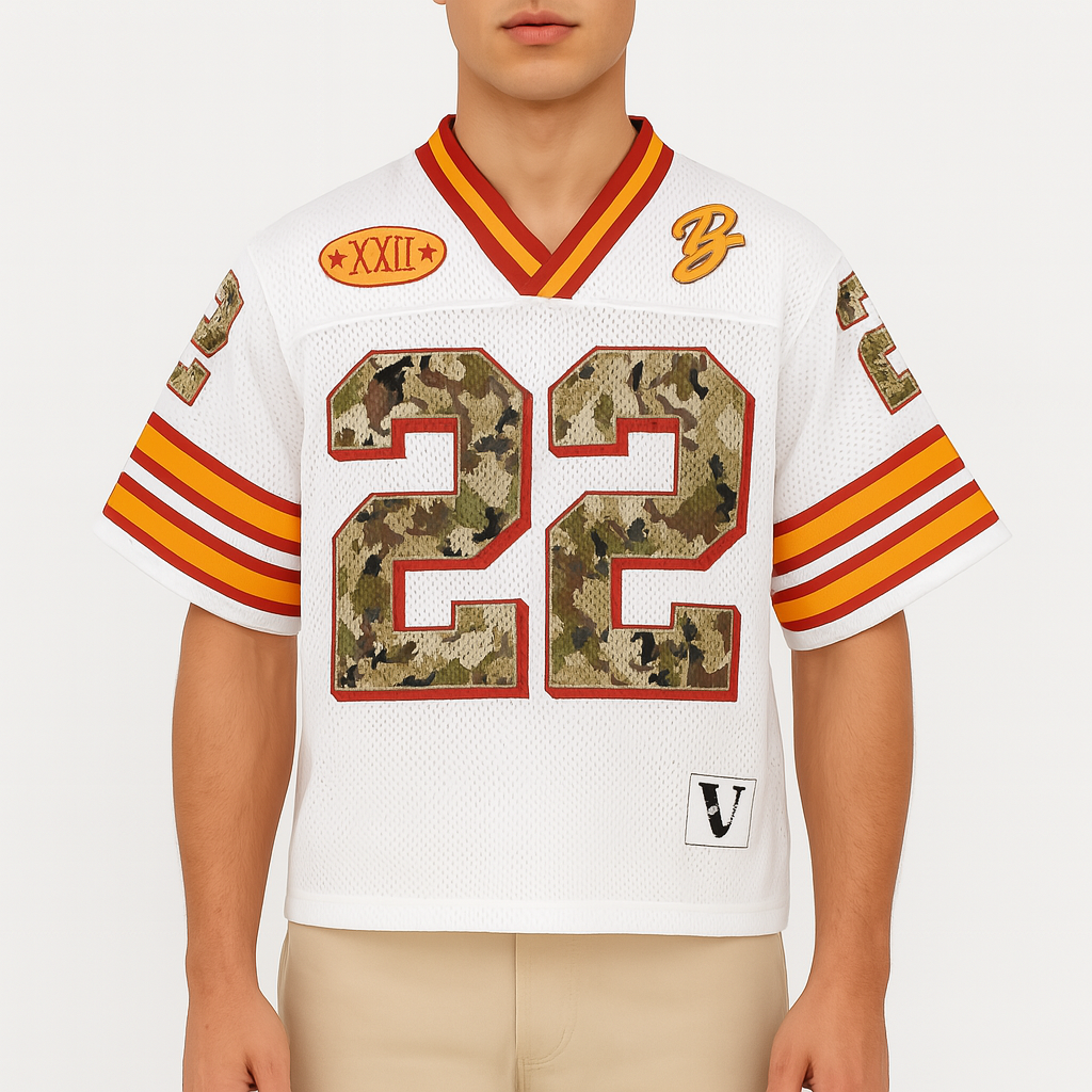 MARMIRI | Retro Mesh Football Jersey