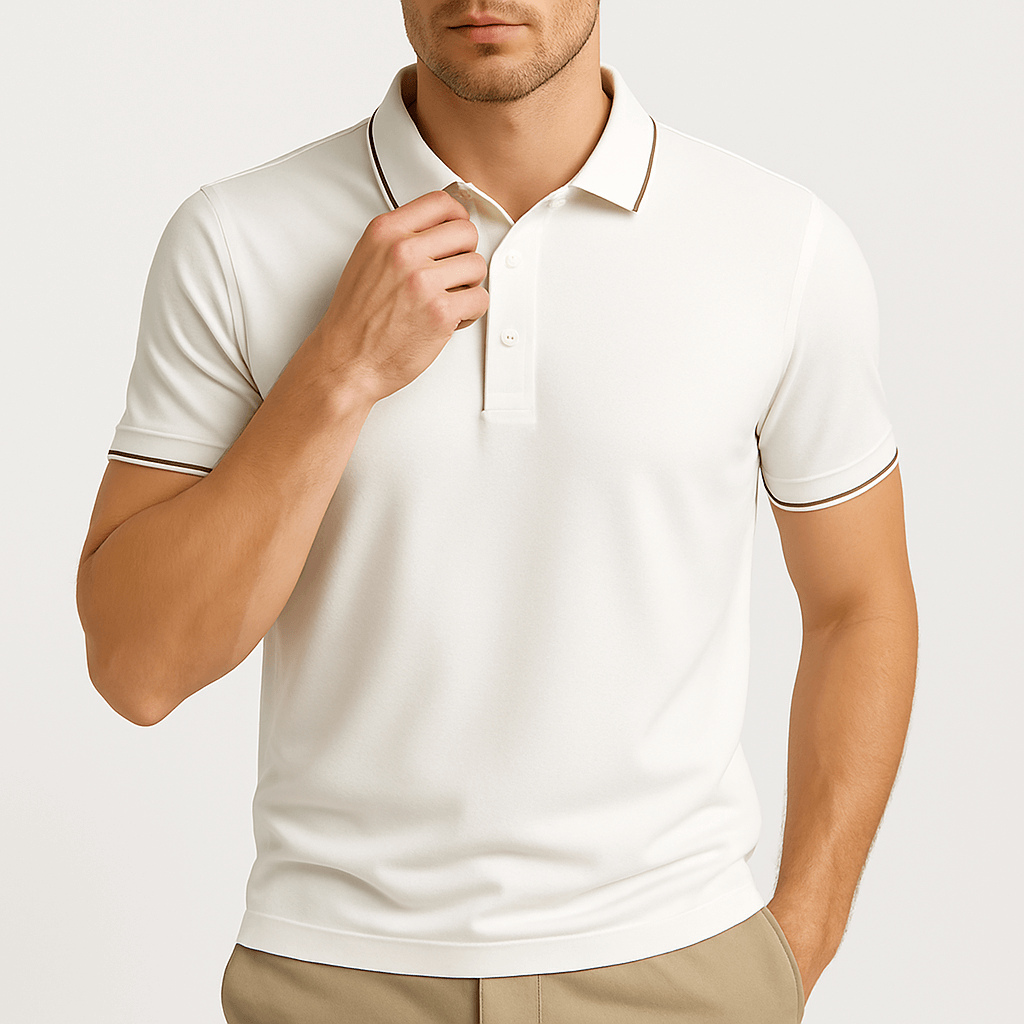 MARMIRI | Seamless Mercerized Polo Shirt