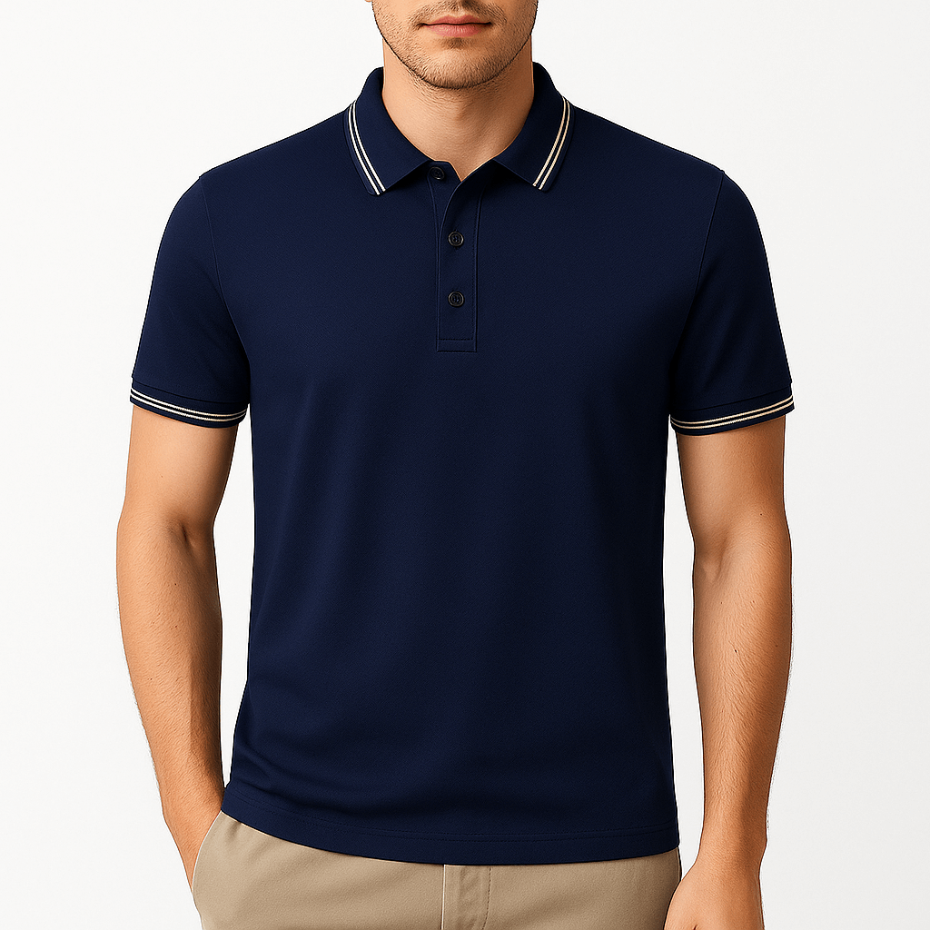 MARMIRI | Seamless Mercerized Polo Shirt
