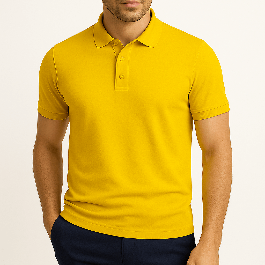 MARMIRI | Slim Fit Lapel Polo Shirt