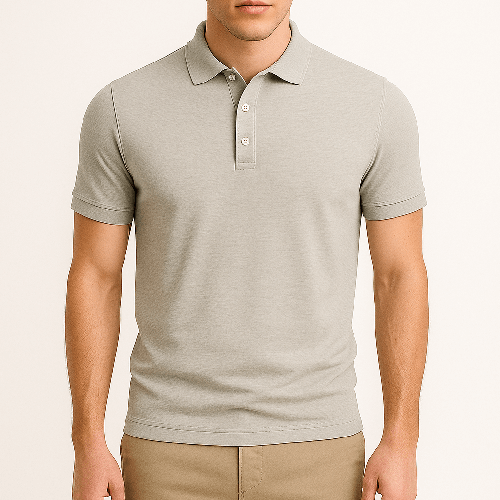 MARMIRI | Slim Fit Lapel Polo Shirt