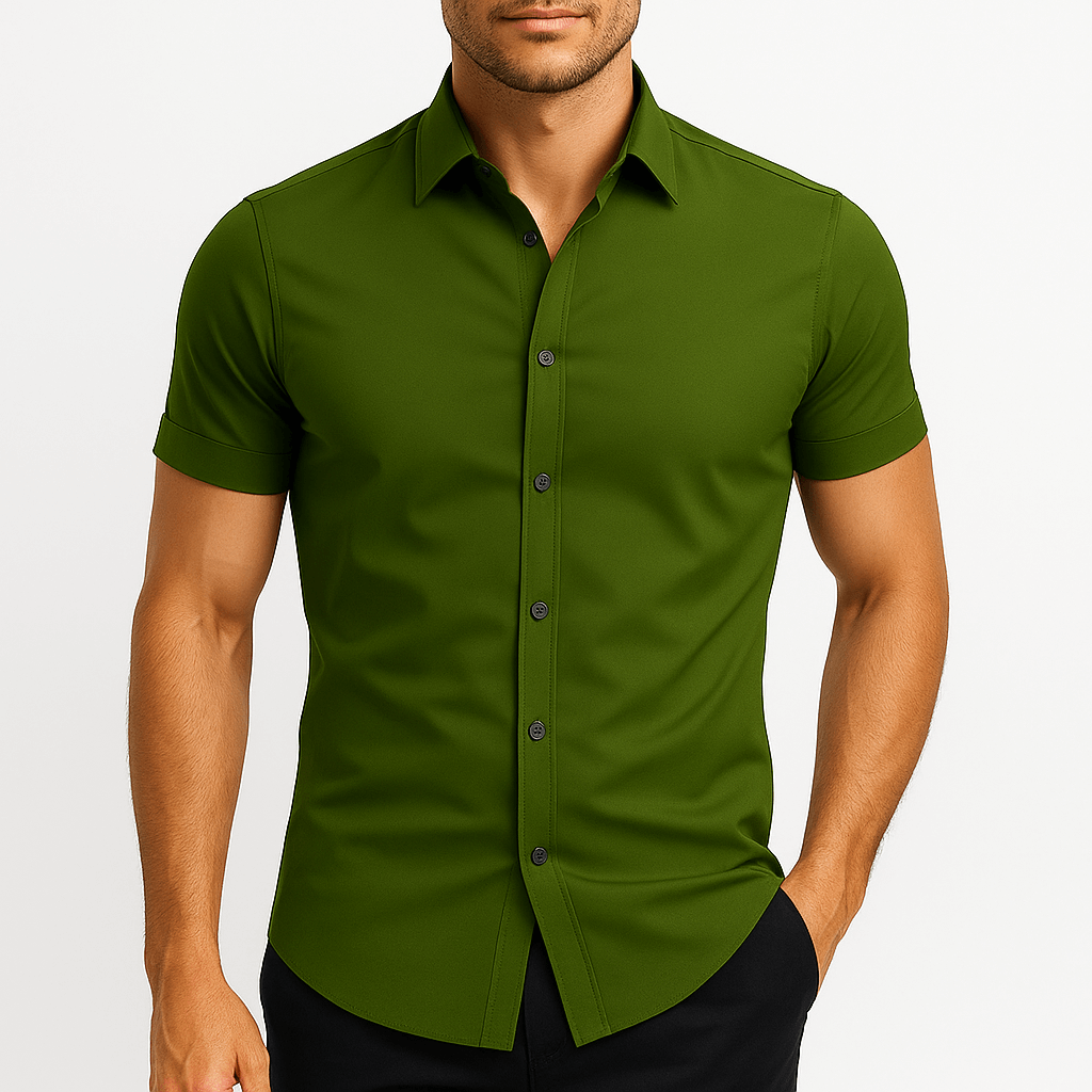 MARMIRI | Stretch Fit Cotton Shirt