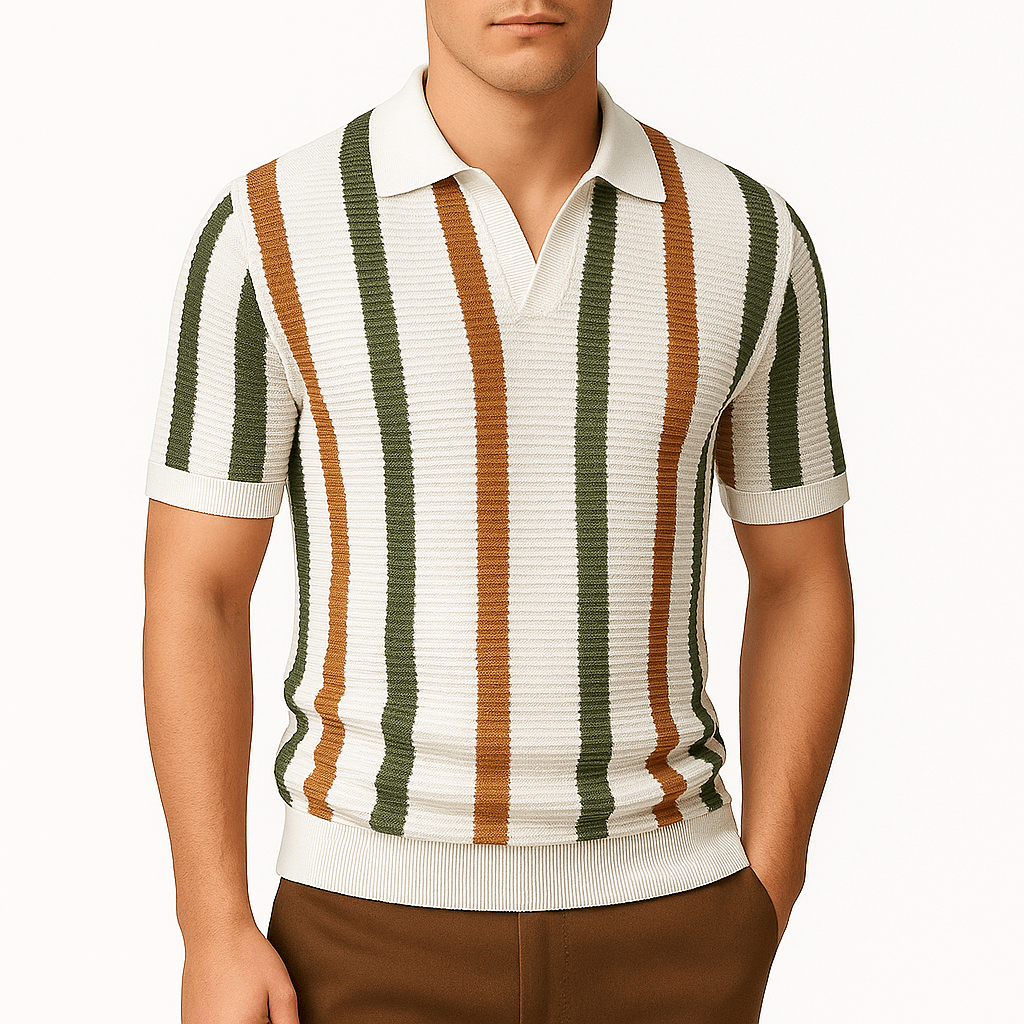 MARMIRI | Sweater Knit Polo Shirt