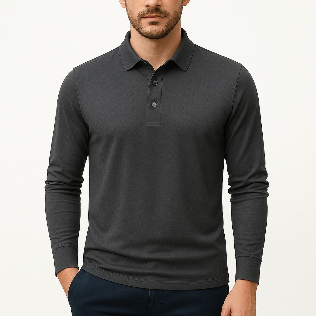 MARMIRI | Waffle Knit Polo Shirt