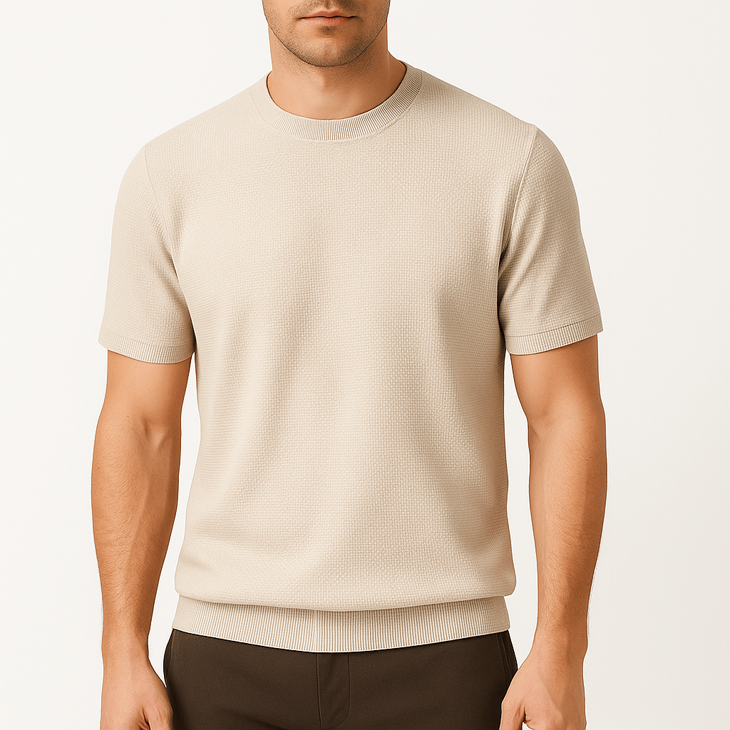 MARMIRI | Waffle Knit T-Shirt