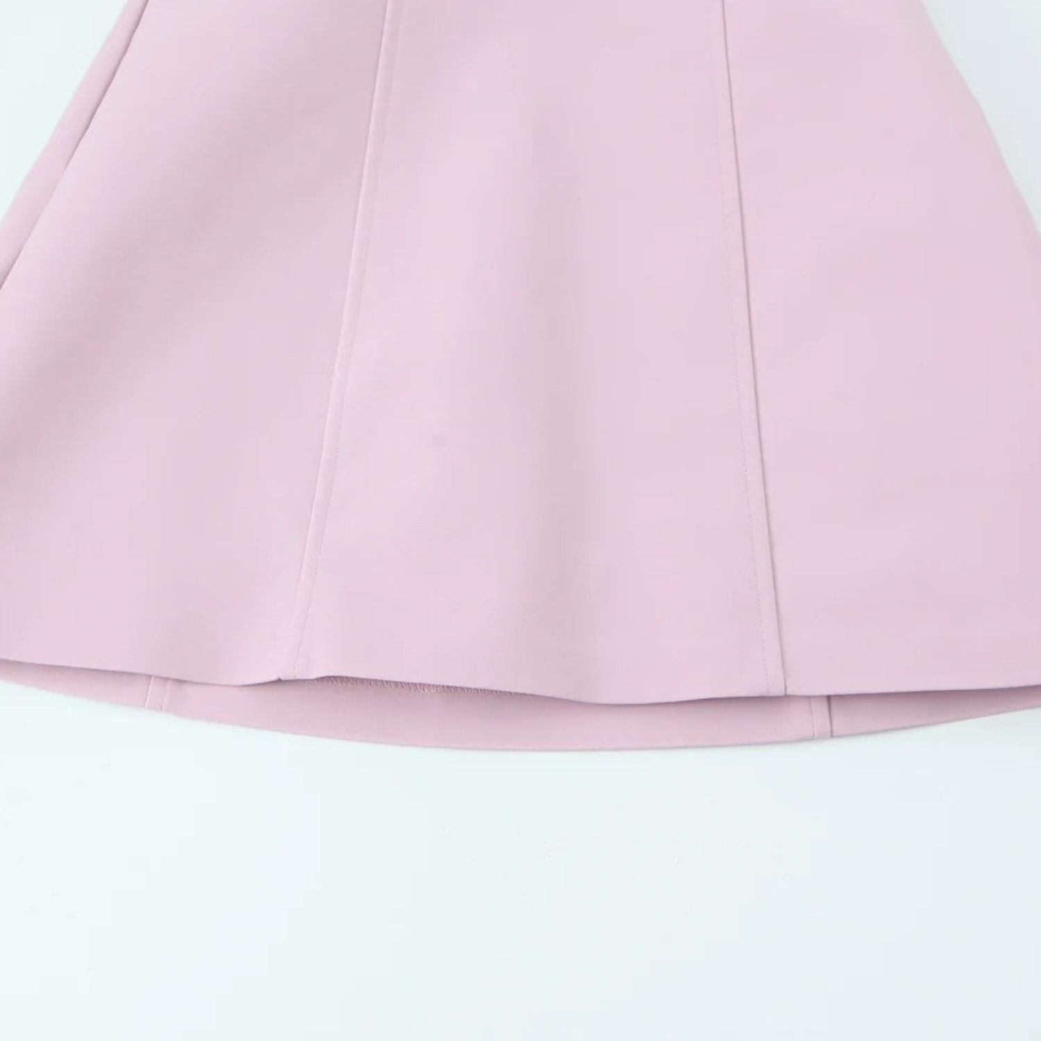 Jaslyn | Strapless Pink Mini Dress with Bow Detail