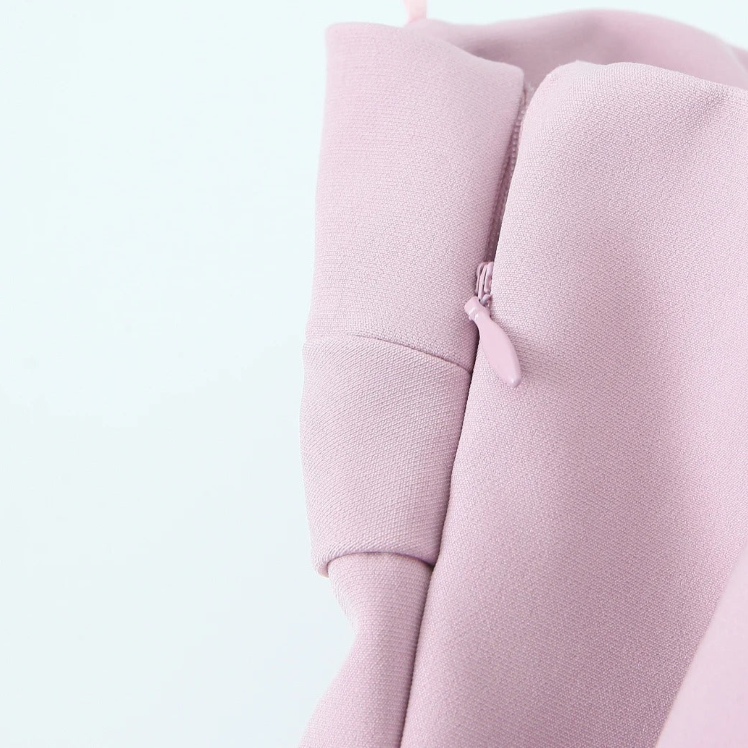 Jaslyn | Strapless Pink Mini Dress with Bow Detail