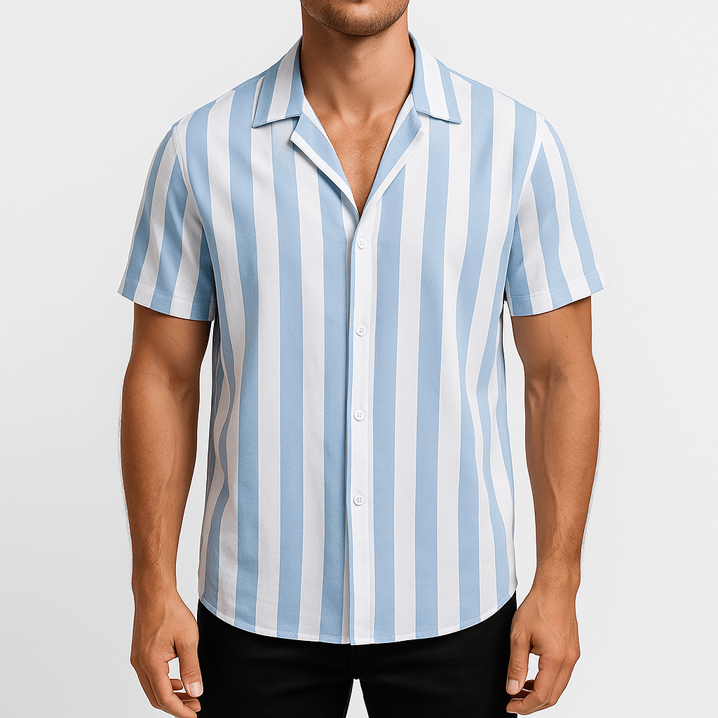 MARMIRI | Stripe Print Shirt