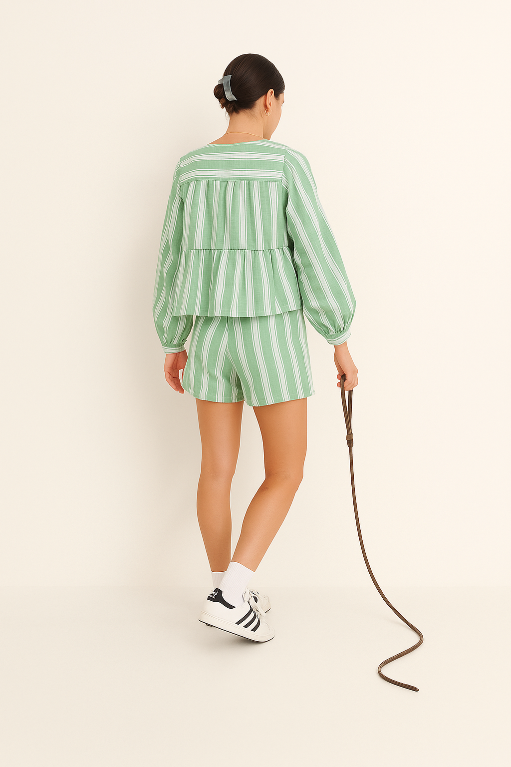 Azura | Women's Striped Summer Set | Casual Two-Piece