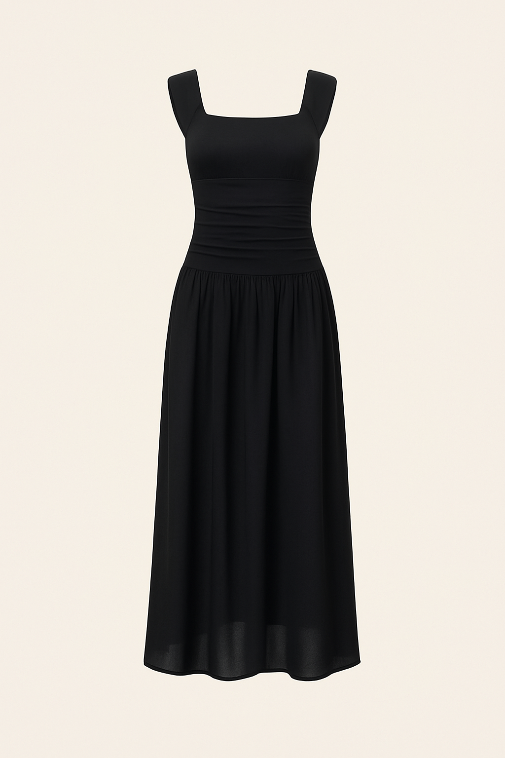 WhereMery | Women’s Chic Ruched Summer Dress | Maxi