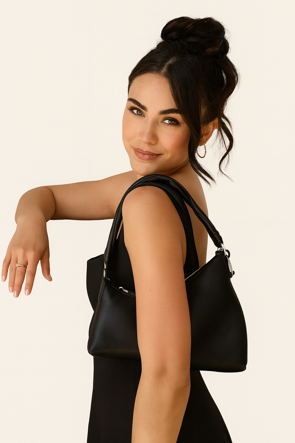 Solid | Women's Spaghetti Strap Backless Summer Dress | Midi