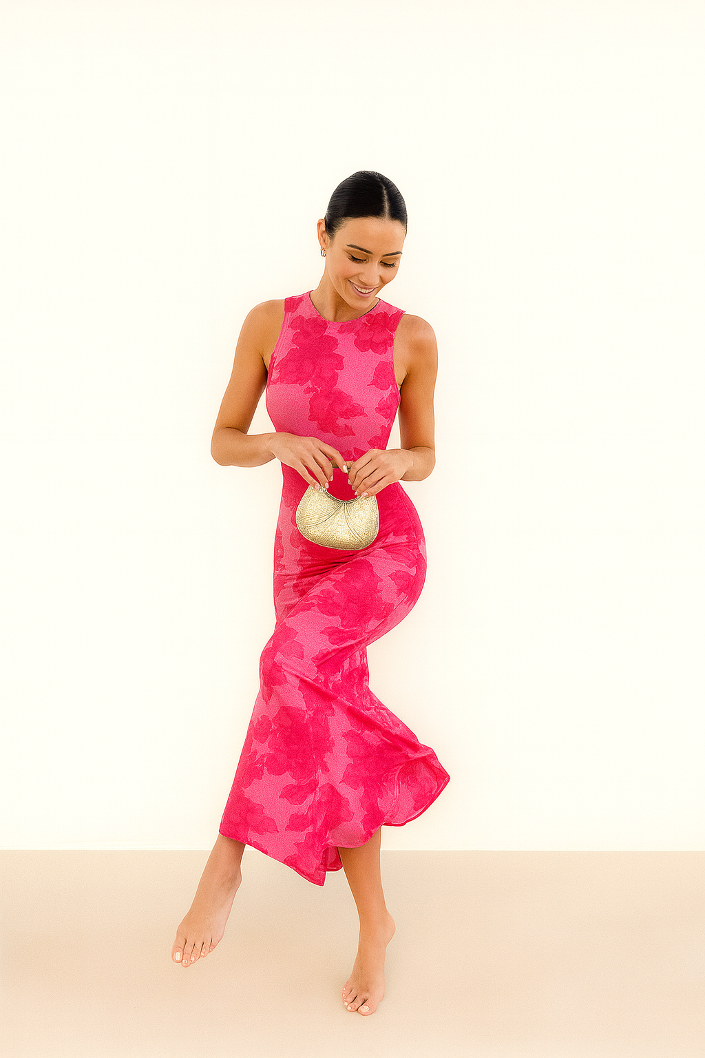 VEITCHE | Women's Sleeveless Floral Summer Dress | Maxi