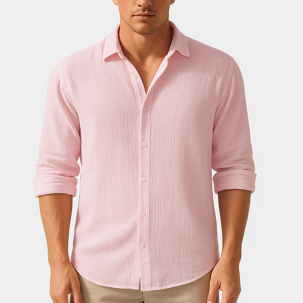 MARMIRI | Waffle Knit Cotton Shirt
