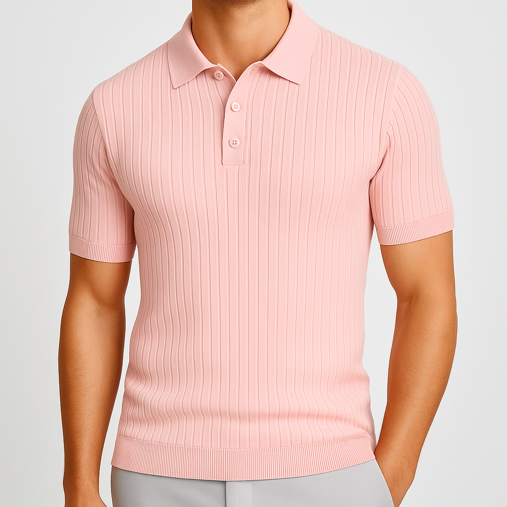 MARMIRI | Solorfit Ribbed Polo Shirt