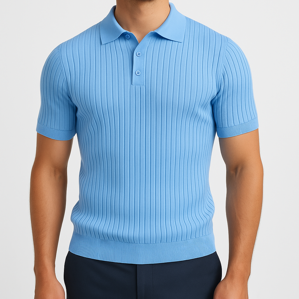 MARMIRI | Solorfit Ribbed Polo Shirt