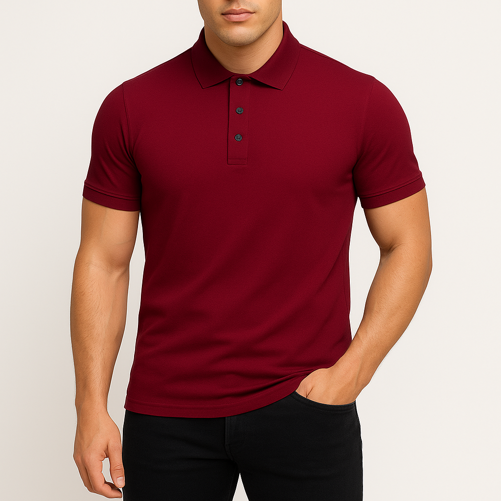 MARMIRI | Muscle Fit Performance Polo Shirt