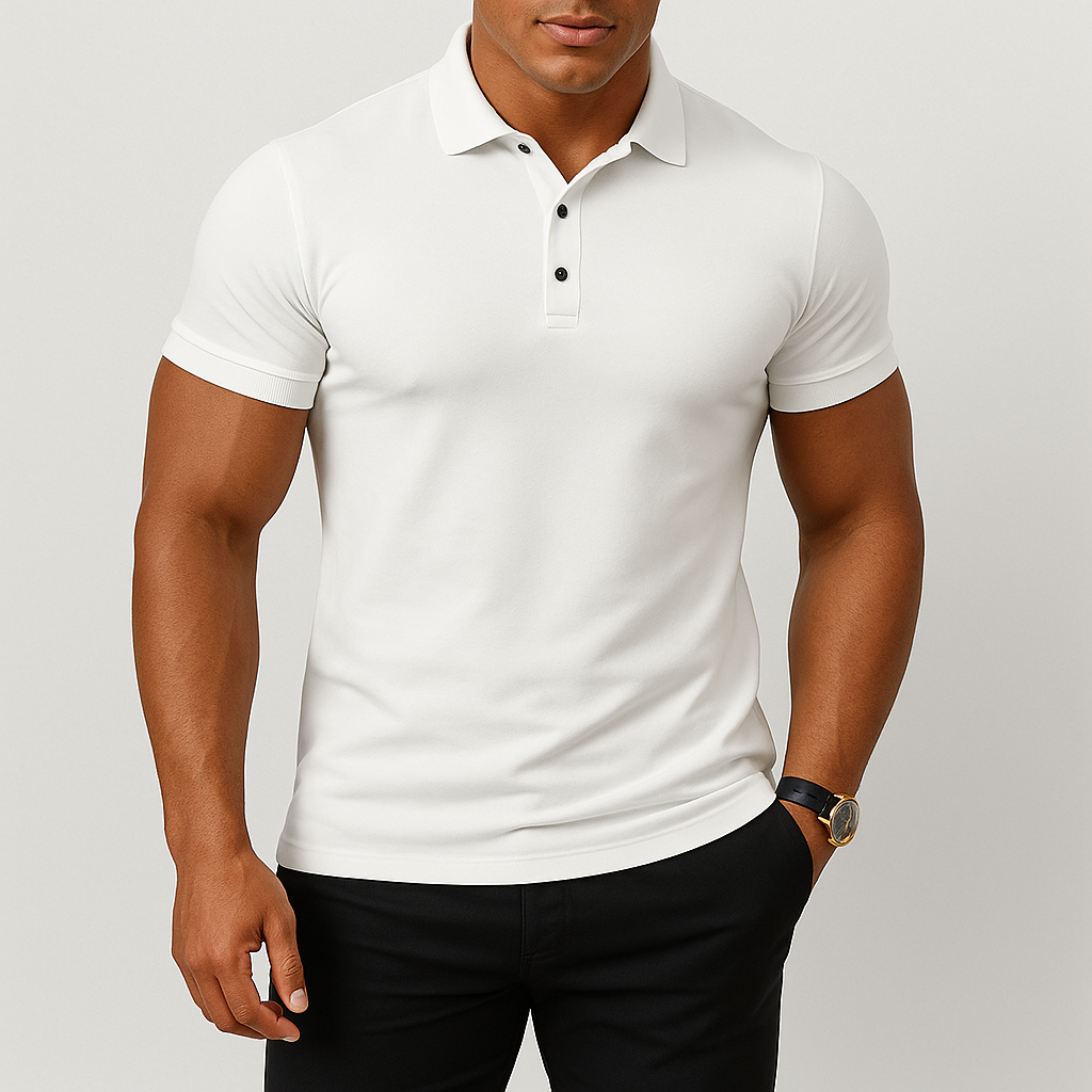 MARMIRI | Muscle Fit Performance Polo Shirt