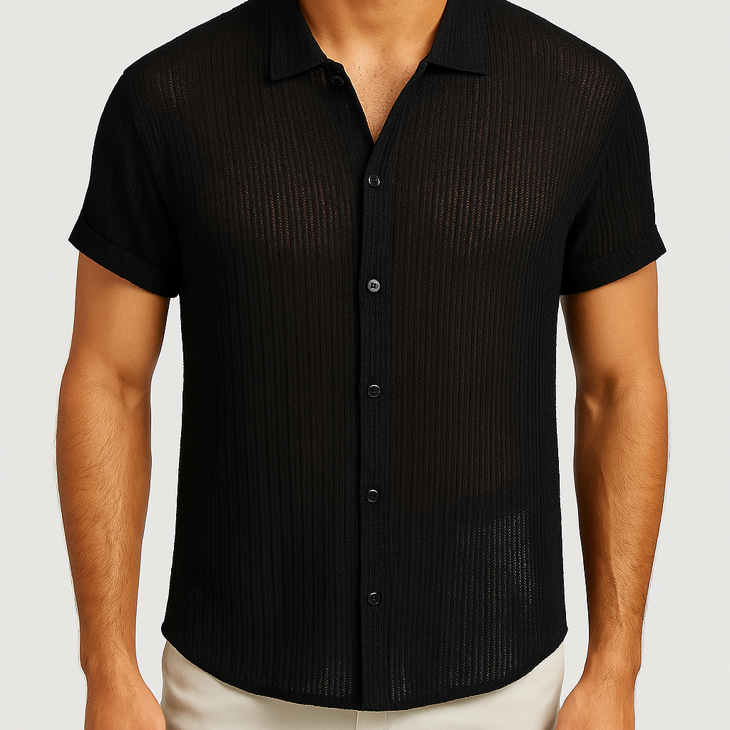 MARMIRI | Striped Summer Button-Down Shirt