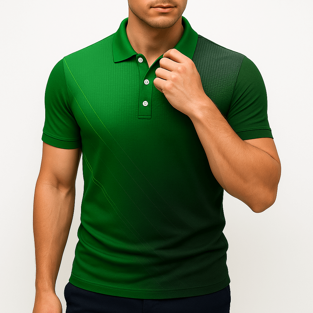 MARMIRI | Contrast Collar Polo Shirt
