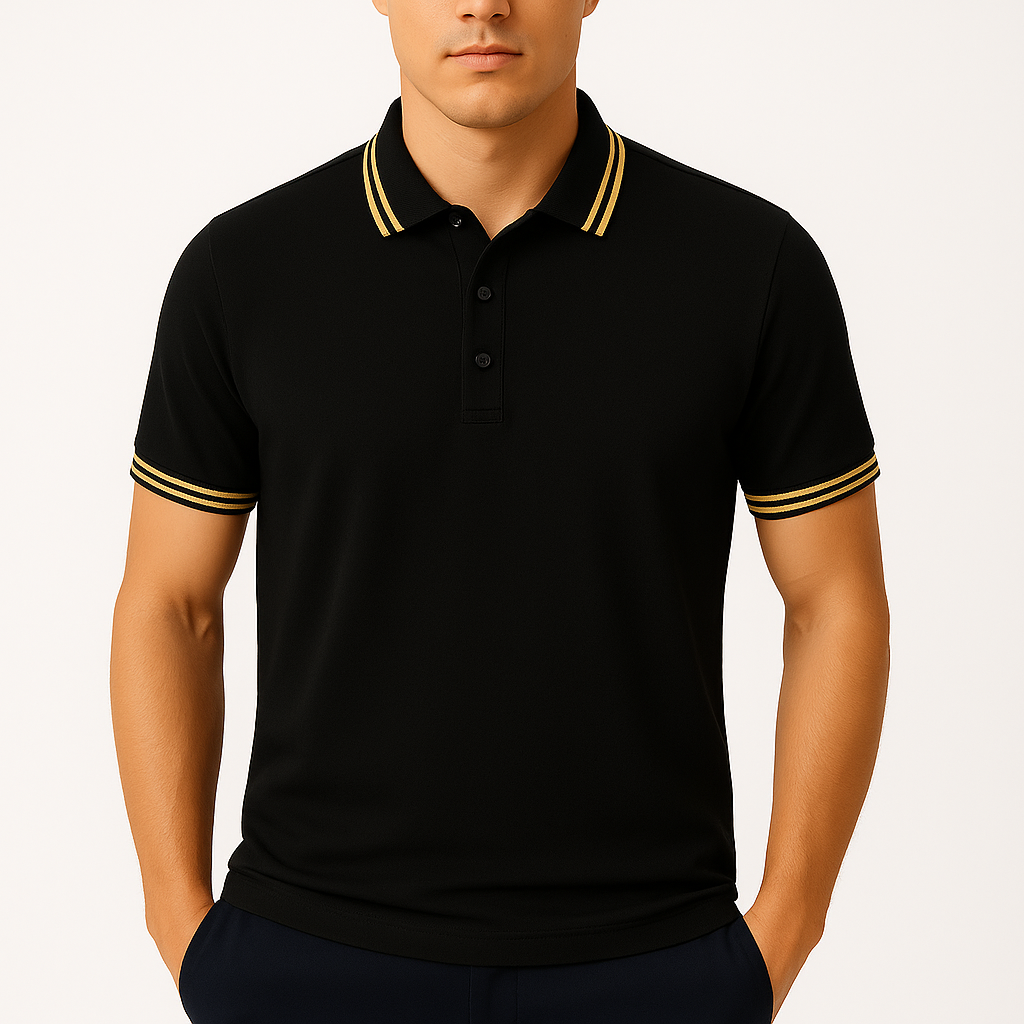 MARMIRI | Contrast Collar Polo Shirt