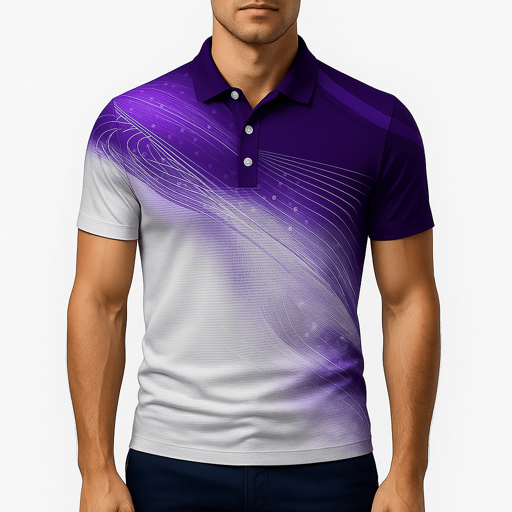 MARMIRI | Contrast Collar Polo Shirt