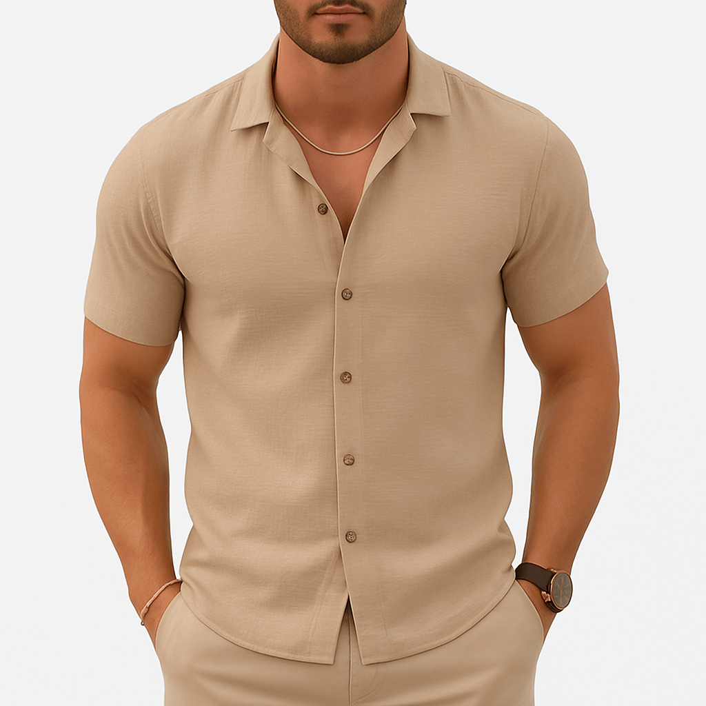 MARMIRI | Cotton Linen Shirt