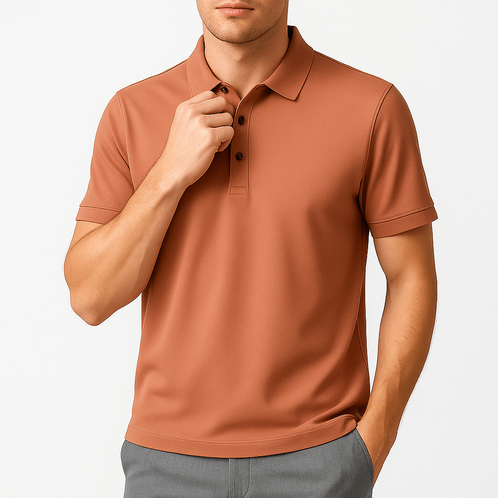 MARMIRI | Cotton Short Sleeve Polo Shirt