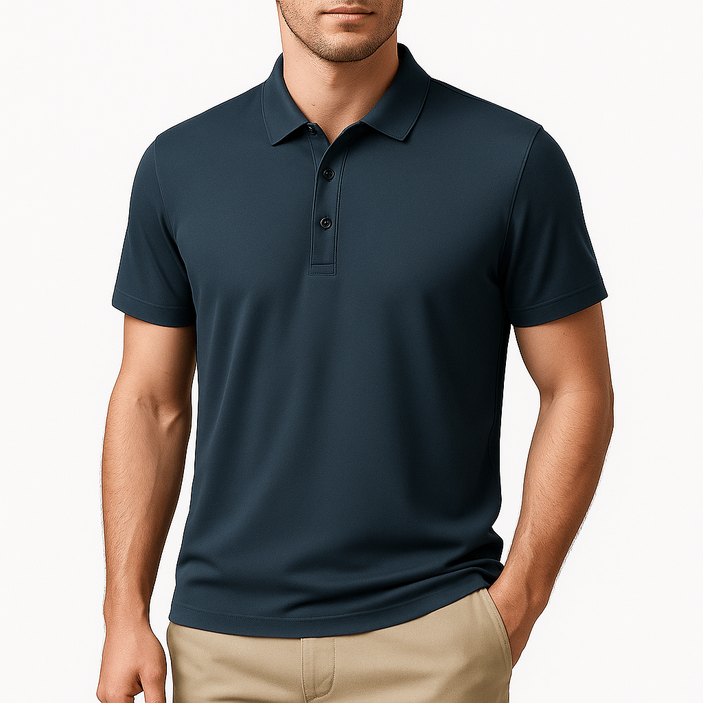 MARMIRI | Cotton Short Sleeve Polo Shirt