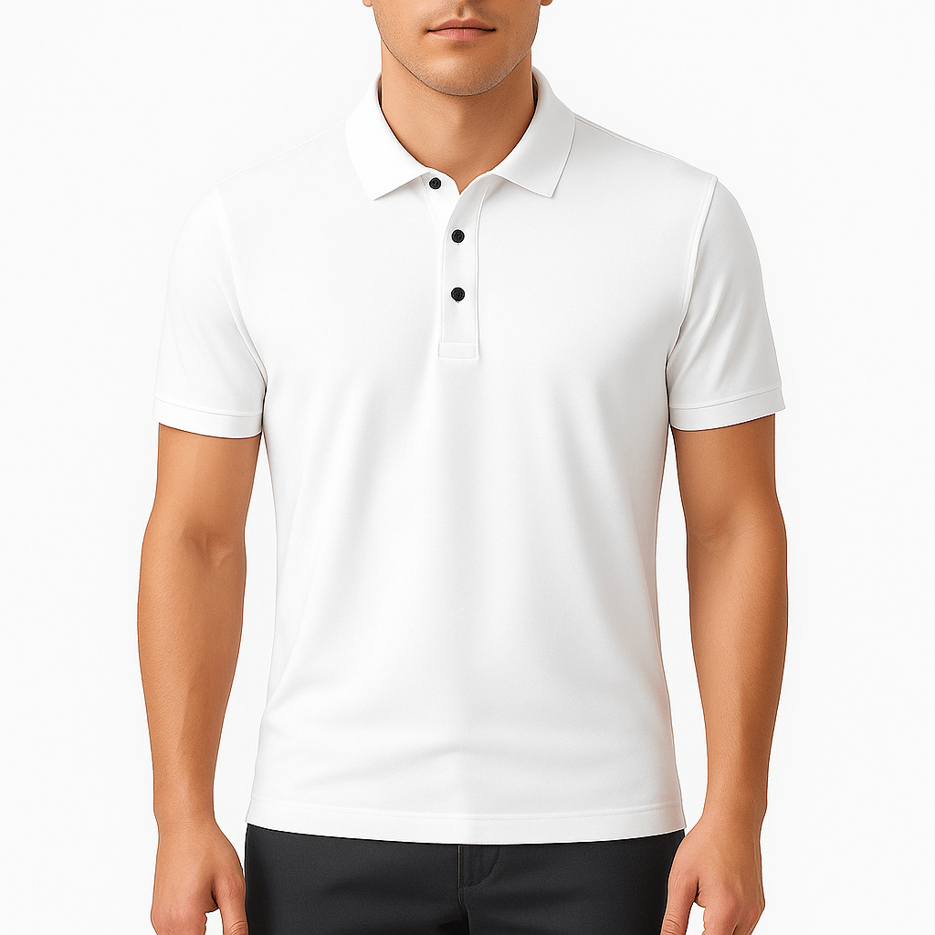 MARMIRI | Cotton Short Sleeve Polo Shirt