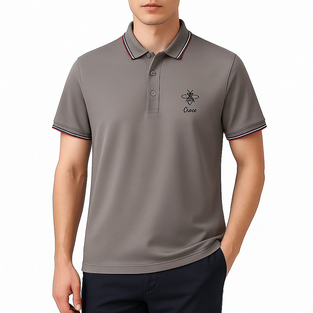 MARMIRI | Embroidered Cotton Polo Shirt